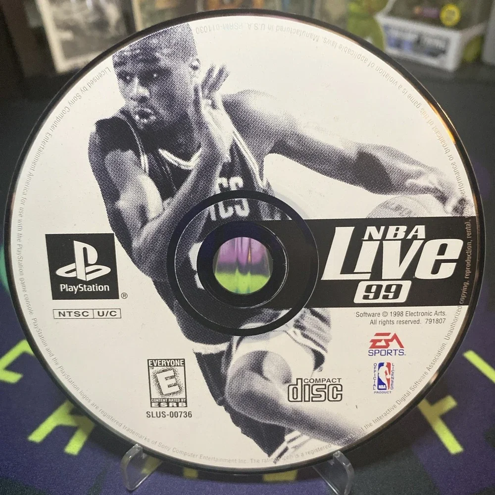 NBA Live 99 (Sony PlayStation 1 PS1, 1998) Disc Only
